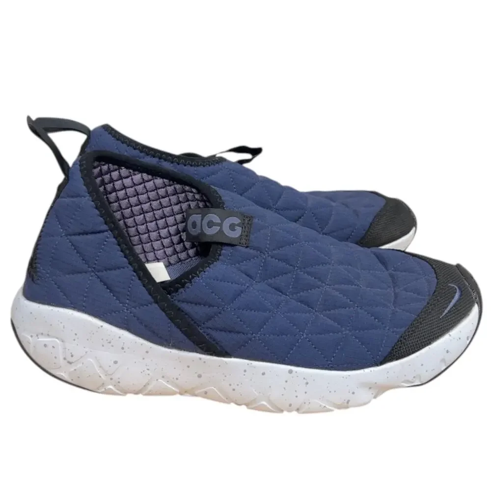 Nike ACG Moc 3.0 Men’s 9 Women’s 10.5 Navy Blue Quilted Slip On CJ1302-400
